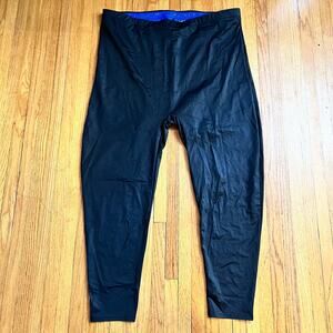 Yitty Leggings Womens 5X Headliner Shaping High Waist Ankle Iconic Black